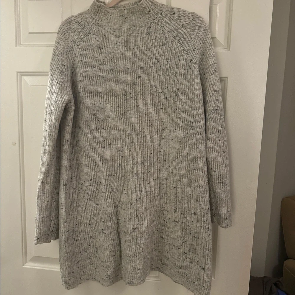 Madewell Mini Mockneck Sweater Dress - Picture 2 of 6